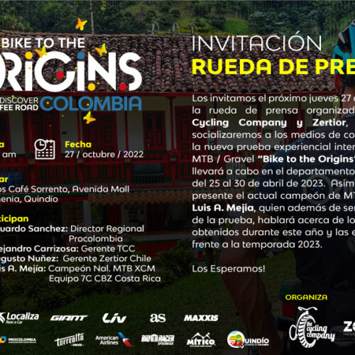 Rueda de Prensa Bike to the Origins